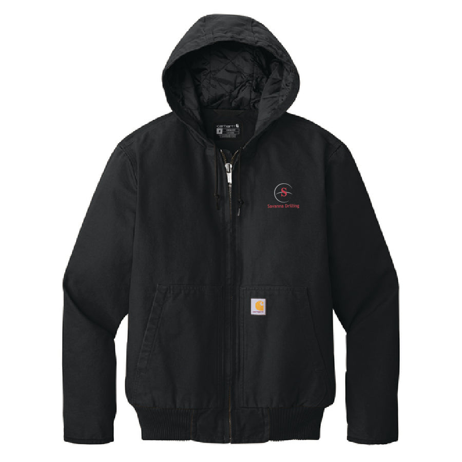 CARHARTT - Loose Fit Washed Duck Quilt Lined Active Jacket