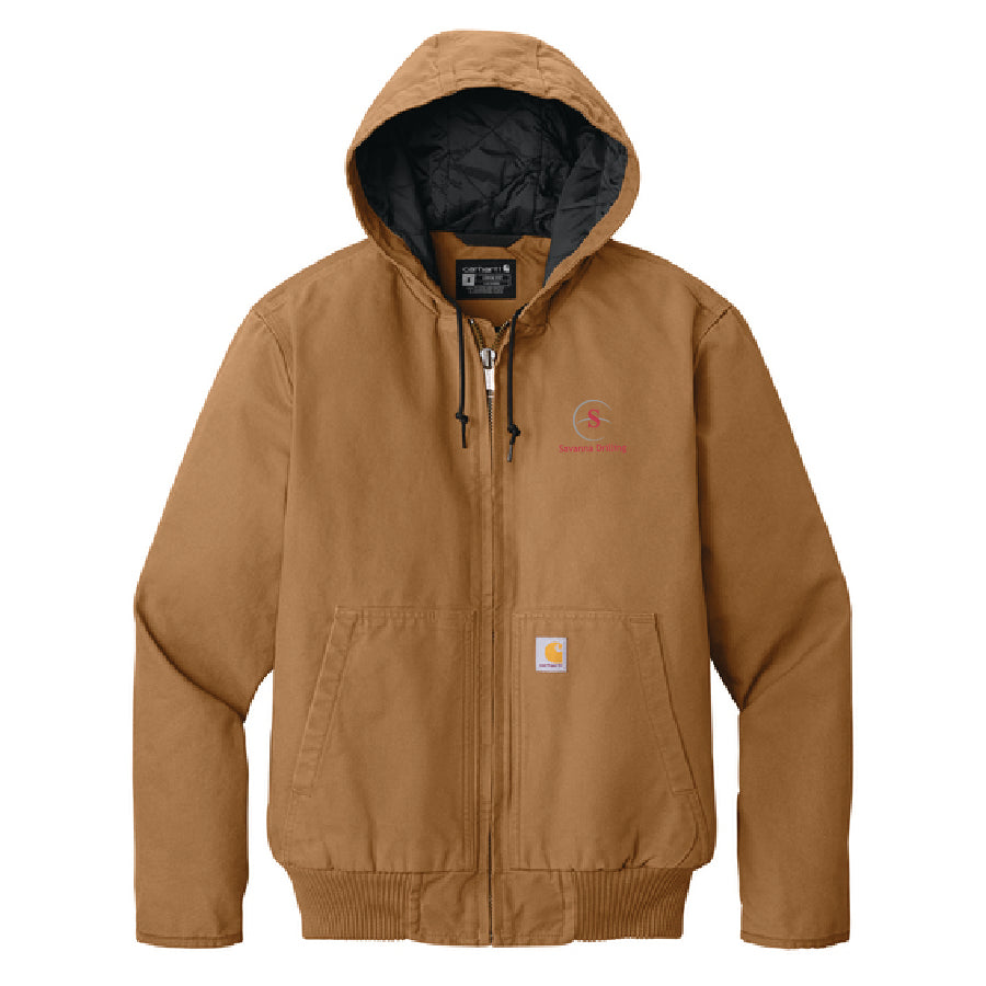 CARHARTT - Loose Fit Washed Duck Quilt Lined Active Jacket