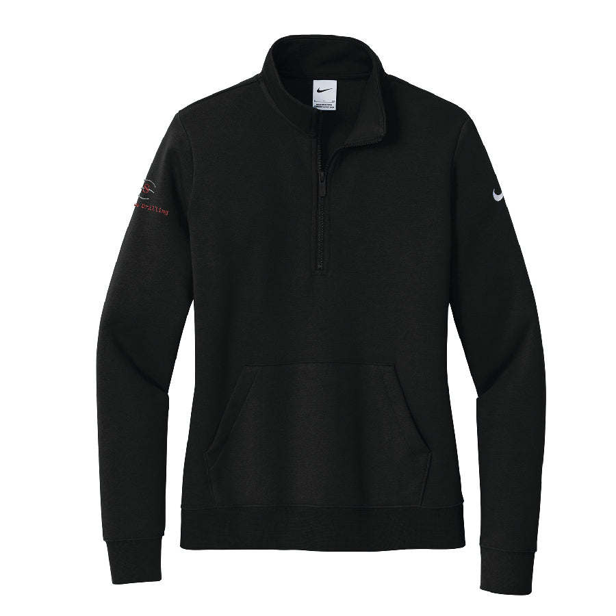 NIKE - Ladies Club Fleece Swoosh 1/2 Zip