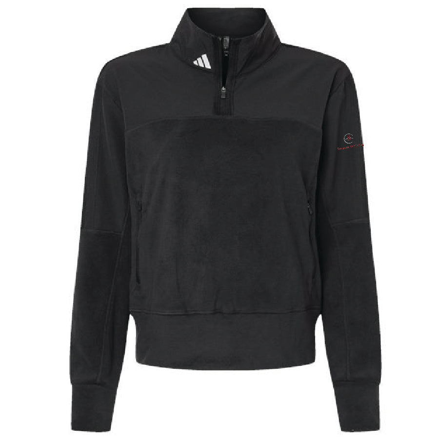 ADIDAS - Women's Fleece Quarter-Zip Pullover