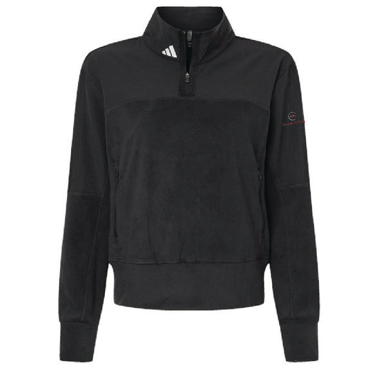 ADIDAS - Women's Fleece Quarter-Zip Pullover